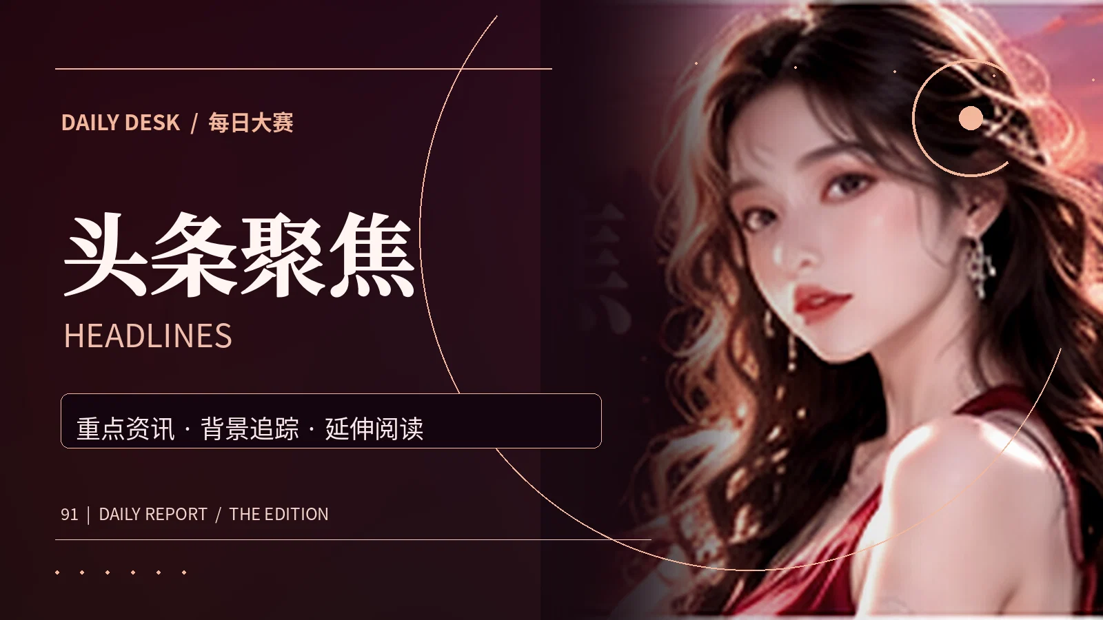 头条聚焦专题画面